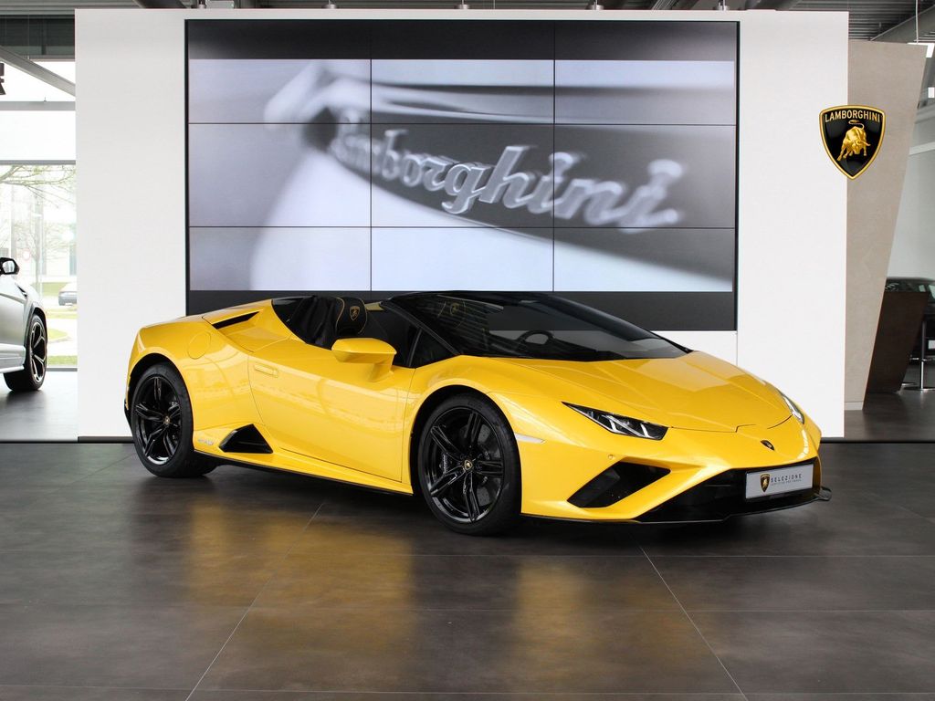 LAMBORGHINI HURACÁN SPYDER EVO RWD | žlutá metalíza | předváděcí auto | skladem | od autorizovaného prodejce | online nákup | online prodej | super cena | autoibuy.com